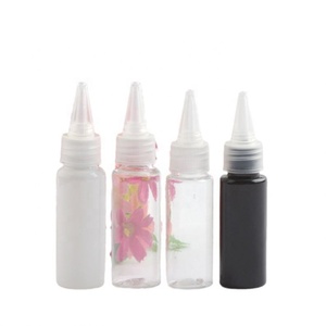 Flacon applicateur d'huile capillaire 100 ml, bouteille en plastique à presser pour condiments et colle - Product Image 2