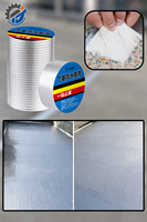Bande d'étanchéité autocollante en caoutchouc butyle imperméable à bulles Water Stop de 1,0 mm x 5 cm x 5 m