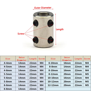 Arbre de couplage moteur élastomère en acier inoxydable de haute qualité OEM - Product Image 4