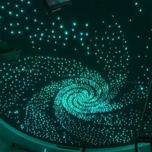 結婚式の室内装飾用LEDライト、ホテルの寝室やリビングルーム用の光ファイバー星空天井照明、リモコン付き - Product Image 3