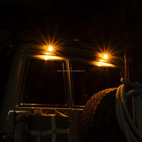 Lumière de travail tout-terrain à intensité réglable, changement de couleur facile, DC12V IP67, feux de positionnement pour camion, couleurs blanc/rouge/ambre, 3,5W 50000