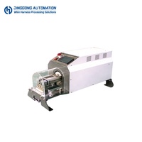Machine à dénuder les câbles rotative DG-XB-300, dénudeur de gaine de fil 10-50mm, équipement de traitement pneumatique à écran tactile PLC 0-280mm