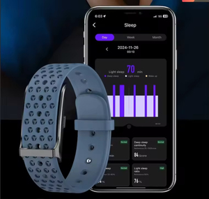 Thông minh sức khỏe không màn hình thể thao hoạt động <span class=keywords><strong>Tracker</strong></span> Vòng đeo tay thông minh Heart Rate <span class=keywords><strong>Pedometer</strong></span> Đồng hồ báo thức không màn hình nhắc nhở ban nhạc thông minh - Product Image 2