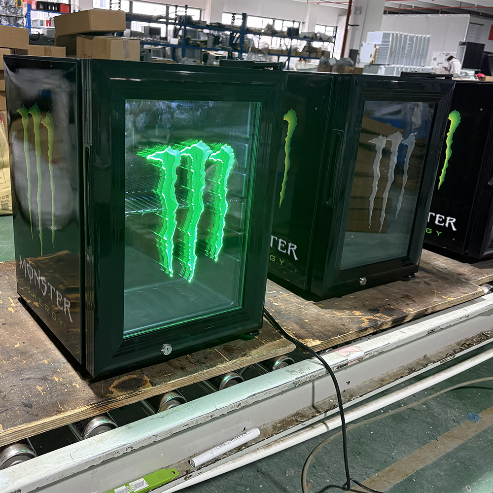 Buy In Bulk Monster Energy Mini Fridge With Led Light 73 | Alibaba.com