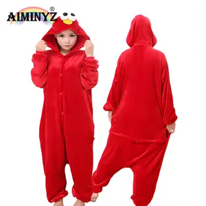 AIMINYZ 도매 2023 새로운 스타일 무대 성능 성인 파티 Onesie 의류 폴라 플란넬 겨울 따뜻한 잠옷 아이 가정복