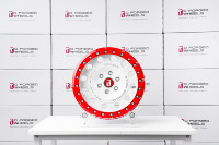 Jantes en alliage Beadlock style rallye, blanc et rouge, 15, 16, 17 pouces, 6x139.7, ET25, à déport profond, compatibles Land Cruiser Hilux, homologuées DOT