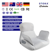 Housse de siège de massage lombaire portable par vibration Shiatsu avec chauffage, masseur fessier et lombaire, application corporelle, contrôle de la minuterie