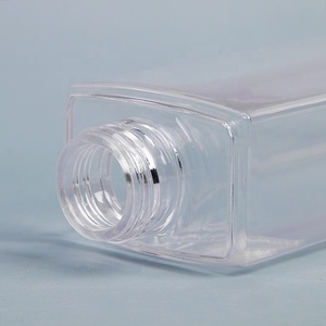 Flaconi di Lusso per Cosmetici e Cura della Pelle, Quadrati in PETG, Confezioni per Lozioni da 30, 100, 150 <span class=keywords><strong>ml</strong></span> con Pompa e Coperchio - Product Image 5