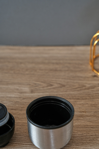 Chất lượng cao 350ml thép không gỉ chân không <span class=keywords><strong>Flask</strong></span> đôi tường cách điện màu bạc <span class=keywords><strong>Bullet</strong></span> Shaped <span class=keywords><strong>Thermos</strong></span> chai nước với nắp - Product Image 6