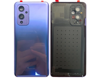 Coque arrière de batterie pour OnePlus 9 9 Pro 9R 10 PRO avec lentille d'appareil photo et autocollant
