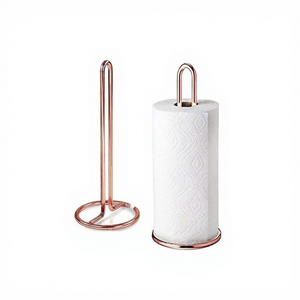 Portarrollos de papel de seda de color oro rosa metálico, tamaño y formas personalizables, a precios razonables. - Product Image 1