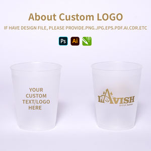 Bicchieri in <span class=keywords><strong>Plastica</strong></span> Personalizzati con Logo Promozionale 8oz 10oz 16oz 20oz 24oz 32oz Infrangibili in PET per Matrimoni Feste Bicchieri da Stadio Personalizzati - Product Image 2