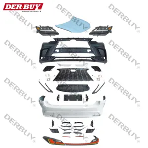 High quality plastic RX old upgrade new convert 2020 model body kit for lexus RX300 rx350 rx450h rx270 2009-2015 bodykit