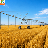 Máquina de Riego Agrícola de 30 Hectáreas con Rotación de Círculo Completo y Boquilla de Alta Calidad, Pivote Central