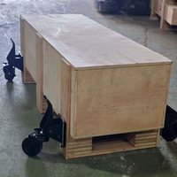 Roulettes de table d'atelier en acier au carbone, capacité 660 lb, ensemble de 4 roulettes robustes à montage latéral et à déplacement progressif