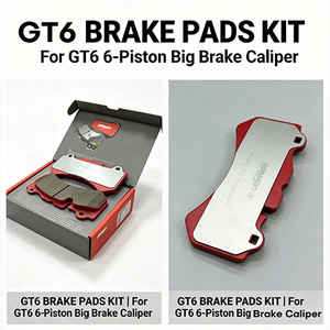 Suministro Directo de Fábrica de Pastillas de Freno Barbaro para Caliper Brembo GT6, para Conducción en Calle, para BMW, Audi, VW, Toyota, OEM 95835193930 - Product Image 3