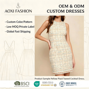 <span class=keywords><strong>Vestidos</strong></span> Formales Elegantes <span class=keywords><strong>para</strong></span> Mujer, Ropa <span class=keywords><strong>de</strong></span> Trabajo <span class=keywords><strong>para</strong></span> Oficina, Diseño <span class=keywords><strong>de</strong></span> Muestra Personalizada, Suministro Directo <span class=keywords><strong>de</strong></span> Fábrica al por Mayor, Vestido <span class=keywords><strong>de</strong></span> Tweed <span class=keywords><strong>de</strong></span> Marca - Product Image 1