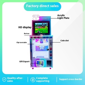 Most Cost-Effective Coin-Operated <b>Arcade</b> Prize Game Machine Rotating Claw 1-Year for Children's Entertainment Facilities - Product Image 4