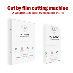 Film protecteur d'écran en hydrogel de qualité AAA à durcissement <span class=keywords><strong>UV</strong></span>, dureté 9H, TPU auto-réparant, couverture intégrale pour découpe de films de protection de téléphone portable - Product Image 3
