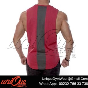 เสื้อแขนกุดคอกลมสำหรับออกกำลังกายฟิตเนส stringer ปรับแต่งได้ - Product Image 6