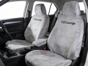 Full Coverage Fashionable Leather <strong>Car</strong> Seat Cover Full <strong>Set</strong> Custom Precision Fit Breathable Seat Protector - Product Image 1