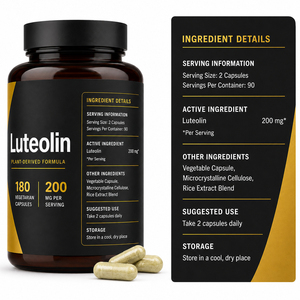 Produit de beauté naturel en marque propre, bêta-carotène, zéaxanthine 40 mg, supplément vitaminique de souci, gélules molles de lutéine - Product Image 6