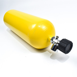 Cilindro de Gas de Fibra de Carbono Yasyan de 5L, Válvula de Alta Presión de 30MPa con Revestimiento Amarillo para Tanque de Buceo - Product Image 2