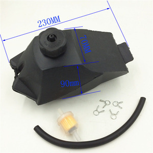 Mini Atv <span class=keywords><strong>Quad</strong></span> Gas Benzine Plastic Brandstoftank Voor 2 Takt 47CC 49CC Chinese Mini Motorfiets 4 Wheeler Dirt Bike - Product Image 1
