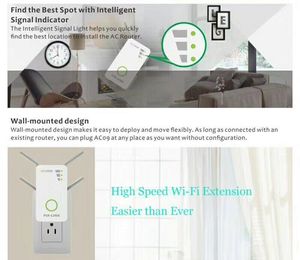 Répéteur <span class=keywords><strong>WiFi</strong></span> double bande haute puissance avancé 1200M, amplificateur de signal sans fil, <span class=keywords><strong>routeur</strong></span> pour réseau maillé de toute la maison - Product Image 6