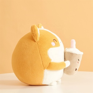 Vente directe d'usine : Chien en peluche brun et blanc tenant un adorable Boba en peluche, 30 cm, <span class=keywords><strong>Shiba</strong></span> <span class=keywords><strong>Inu</strong></span> en peluche - Product Image 5