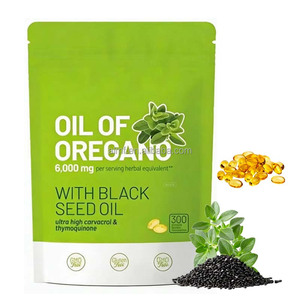 Suplemento Dietético <span class=keywords><strong>de</strong></span> Aceite <span class=keywords><strong>de</strong></span> Orégano Ultra Alto en Carvacrol y Timokinona, Sin GMO, Sin Gluten, Sin Lácteos, con Aceite <span class=keywords><strong>de</strong></span> Semilla Negra - Product Image 1