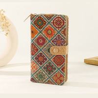 Dompet Wanita Kork Ramah Lingkungan Desain Logo Kustom OEM ODM Grosir Label Pribadi Diterima