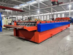 Nouvelle machine de profilage de tôles pour panneaux de carrosserie de conteneurs frigorifiques, avec commande PLC et pompe de découpe hydraulique - Product Image 6