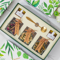 Thé aux herbes artisanal personnalisé, boutons de rose, fleurs de jasmin, plus, boîte cadeau pour la vente en gros, durée de conservation de 12 mois