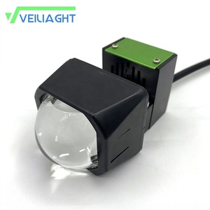 全新设计 1.6 英寸摩托车 LED 雾灯，1.5 英寸方形摩托车头灯投影镜片 3500 流明白光 - Product Image 5