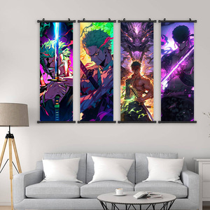 52 Designs Luffy Nika film affiches collection dessin animé personnage d'anime Nami Zoro couleur impression Photo affiche pour mur chambre décor - Product Image 2