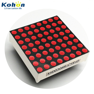 Phổ biến cathode 8x8 3 mét Dot <span class=keywords><strong>Matrix</strong></span> <span class=keywords><strong>LED</strong></span> hiển thị màu đỏ với Red Epoxy đóng gói Dot - Product Image 1