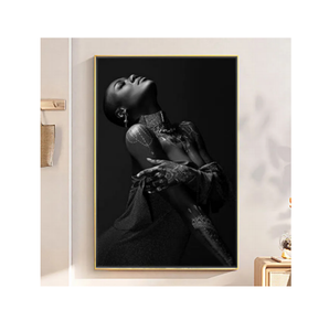 Lüks ev dekorasyonu kadın boyama tuval sanat yağlıboya kız HD seksi kristal porselen ev dekor ve duvar sanatı - Product Image 1