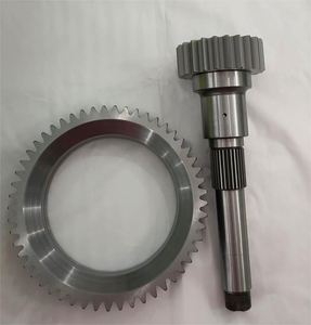 Eje de dirección OEM Spur recto espiral helicoidal hipoide engranaje cónico y eje - Product Image 5