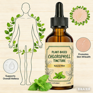 Suplementos Veganos <span class=keywords><strong>para</strong></span> <span class=keywords><strong>el</strong></span> Cuidado Corporal OEM, Gotas Líquidas de Clorofila Oral <span class=keywords><strong>para</strong></span> la Salud de la Piel y la Digestión - Product Image 2