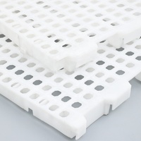 Panneau de sol en plastique perforé en PP pur à prix compétitif, aspect attrayant, pour poules pondeuses avec pieds réglables