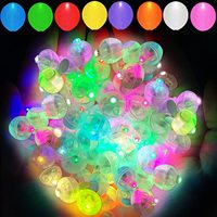 Ballon lumineux avec crochet, longue durée de veille, mini lumière étanche pour fête d'anniversaire mariage noël Halloween Pâques Decora