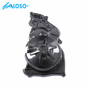 AKOSO 100% 3K carenatura moto in pura fibra di carbonio e accessori motore <span class=keywords><strong>Aprilia</strong></span> RSV4 2021 + include coprimoglione - Product Image 5