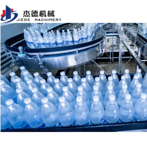 Planta de línea de producción de máquina tapadora de llenado de enjuague de agua pura potable de alta calidad automática - Product Image 1