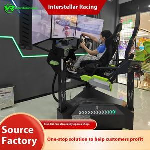 Juego <span class=keywords><strong>de</strong></span> <span class=keywords><strong>simulador</strong></span> <span class=keywords><strong>de</strong></span> carreras VR comercial somatosensorial grande todo en uno, equipo completo <span class=keywords><strong>de</strong></span> patio <span class=keywords><strong>de</strong></span> recreo para interiores, Material metálico - Product Image 2