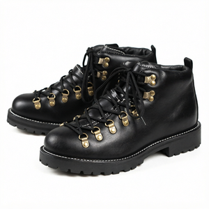 Bottes de randonnée d'hiver confortables en cuir Goodyear Welt pour hommes, bottes de montagne durables pour l'extérieur, livraison rapide, échantillon disponible, fabricant - Product Image 1