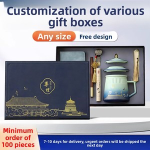 Caja de embalaje personalizada con tapa de cielo y tierra, caja de regalo para té, caja vacía personalizada. - Product Image 6