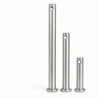 Goupille à fourche OEM en acier inoxydable, goupilles à fente personnalisées 304 A2-70, fixateur métrique en acier