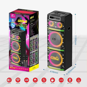 Altavoz <span class=keywords><strong>de</strong></span> Fiesta GD-2136 Día <span class=keywords><strong>de</strong></span> Rusia <span class=keywords><strong>de</strong></span> 12 Pulgadas, Sistema <span class=keywords><strong>de</strong></span> Audio Profesional para Karaoke - Product Image 4