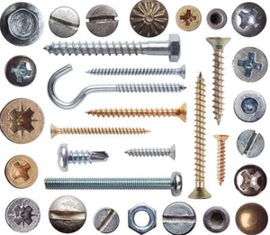 Boulons à tête carrée en acier au carbone électrozingué, filetage métrique anti-rotation pour l'assemblage de terrasses en bois et de meubles - Product Image 1